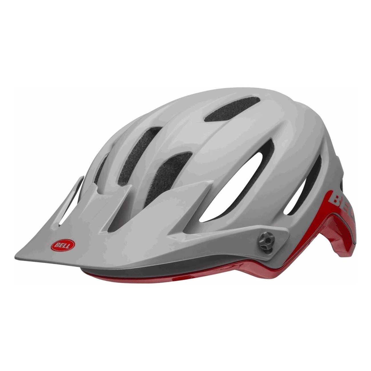 4Forty MIPS MTB Helmet Gray/Orange with Advanced Protection, Size 55-59 cm - 3