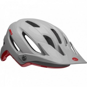 4Forty MIPS MTB Helmet Gray/Orange with Advanced Protection, Size 55-59 cm - 4