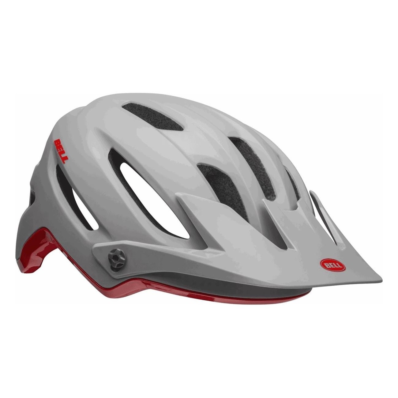 4Forty MIPS MTB Helmet Gray/Orange with Advanced Protection, Size 55-59 cm - 4