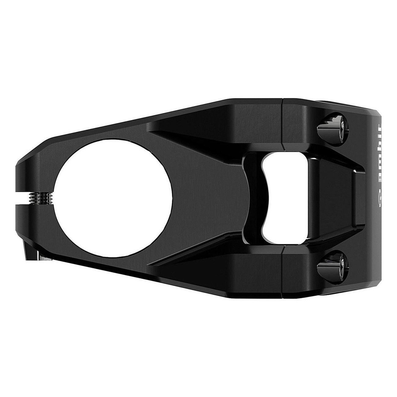 Ambit Enduro 35mm Lenkerhalterung Schwarz aus Luftfahrt-Aluminium - 4