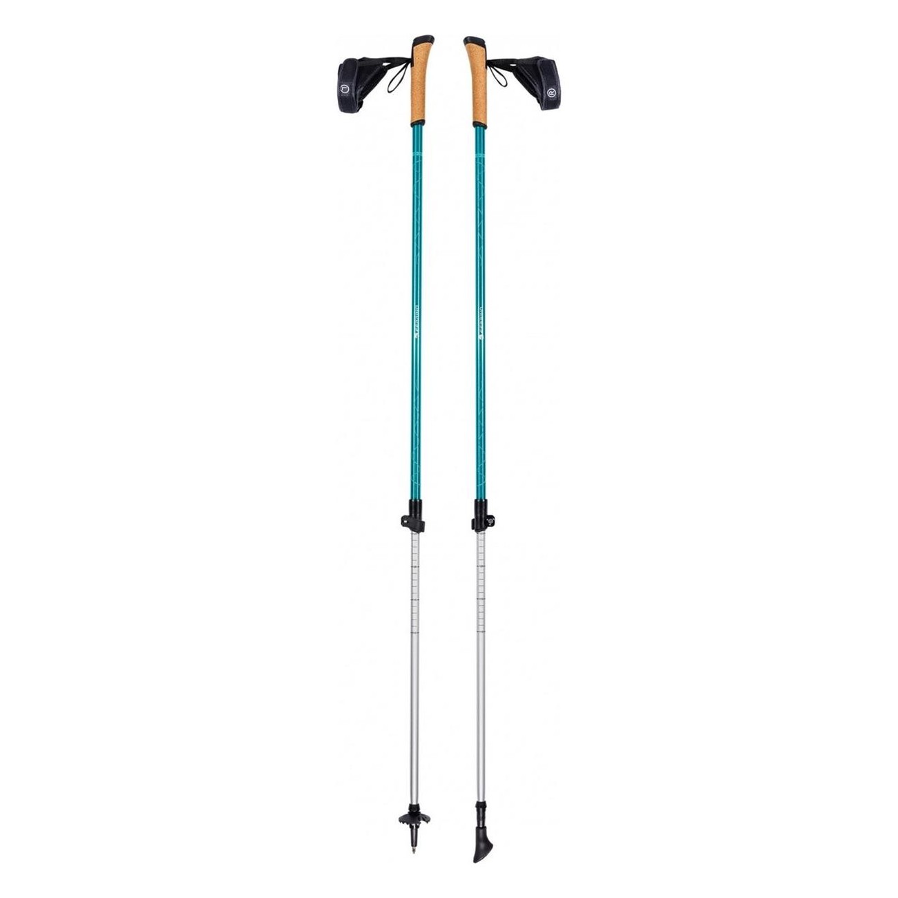 Bastones de Nordic Walking Step-In de Aluminio y Corcho - 1