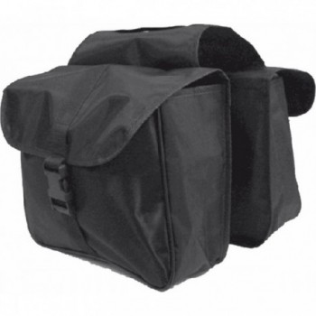 Bolsa Bandolera Ciclo FUTURA 25L en Nylon Negro, 29x24x10 cm, Pareja - 1