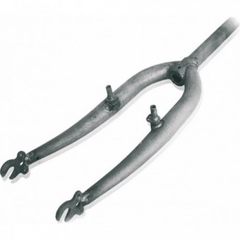 Fourche 28 R 22,2x210mm Brute avec Attache à Piston et Axe Standard MVTEK - 1