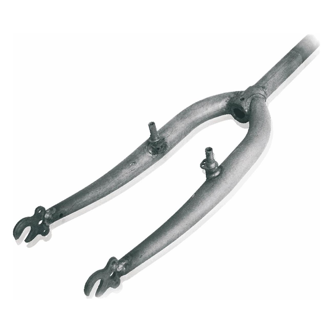 Fourche 28 R 22,2x210mm Brute avec Attache à Piston et Axe Standard MVTEK - 1