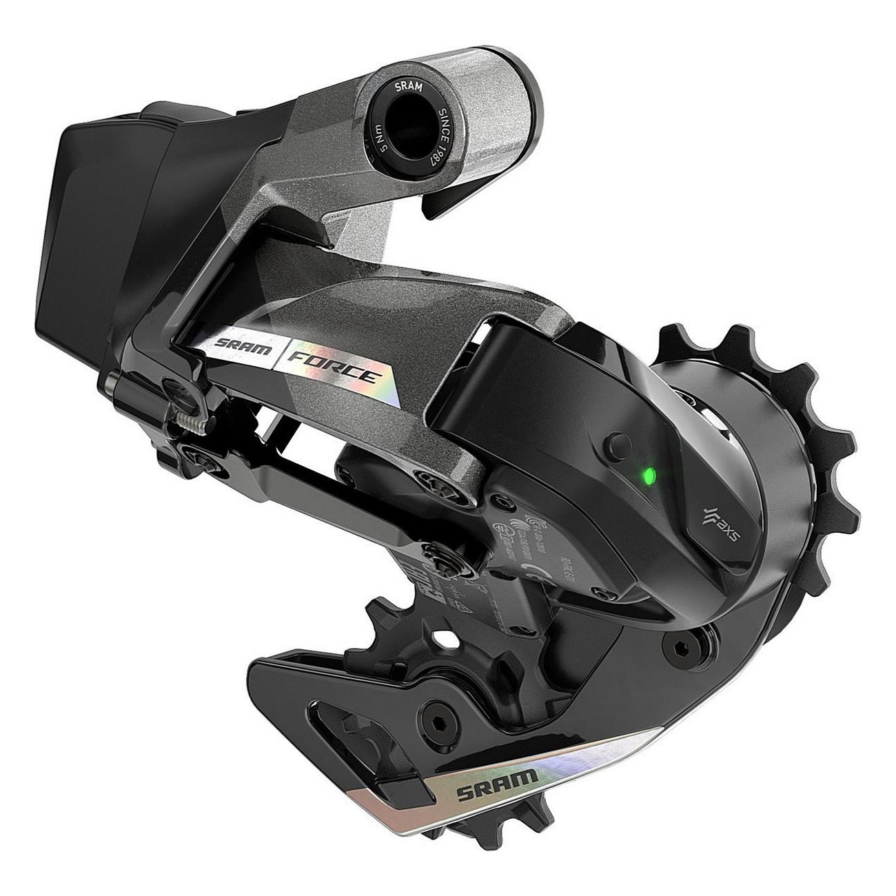 Deragliatore Posteriore SRAM Force AXS Iridescent 12 Velocità, Gabbia Media, Max 36T, Senza Batteria - 2 - Cambio posteriore - 0