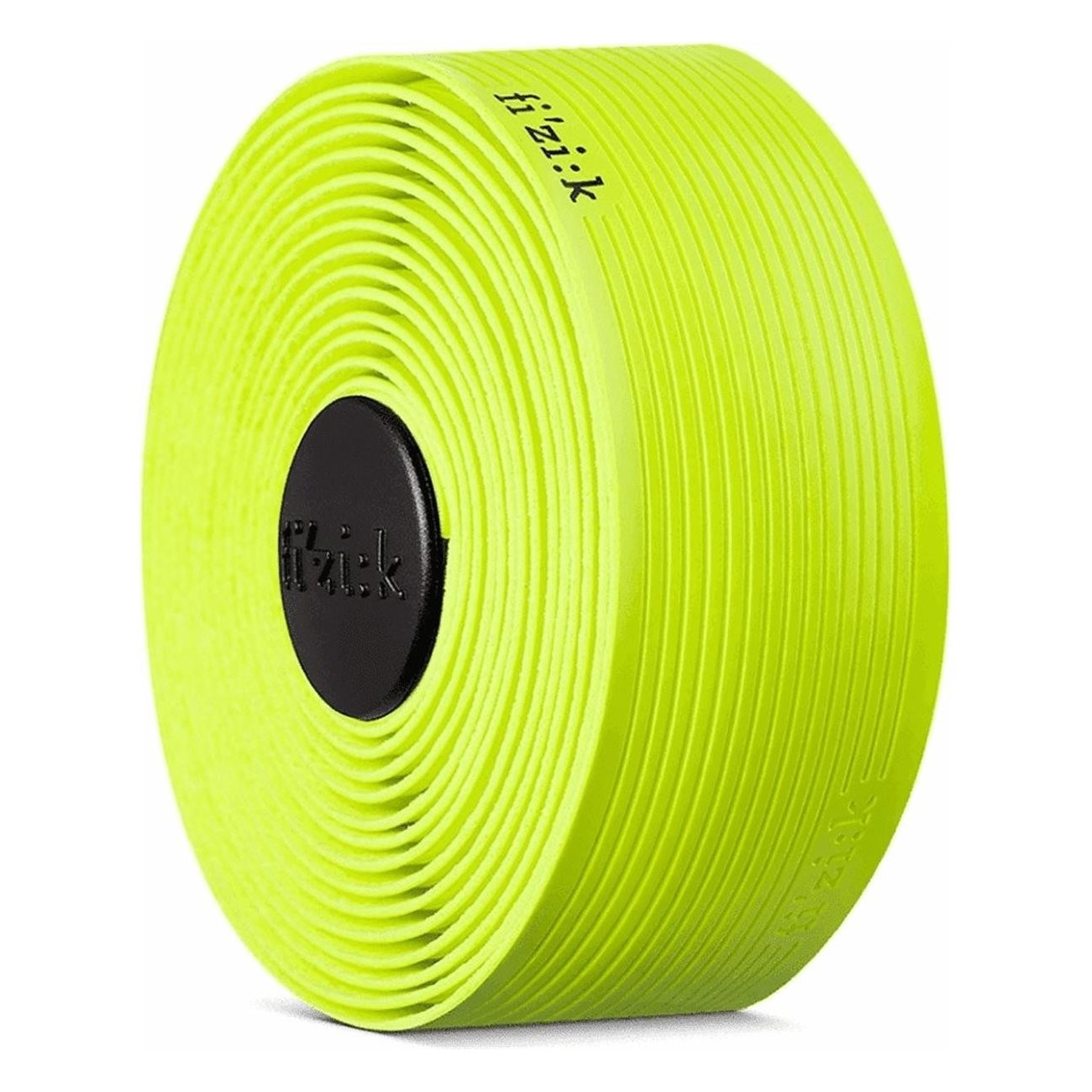 Cinta de manillar Fizik Vento Microtex Tacky 2mm Amarillo Fluo para bicicleta de carretera - 1