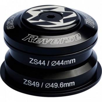 Black Aluminum Inverted Headset Base (ZS44/28.6 - ZS49/30) for Optimal Performance - 1