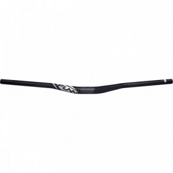 MTB Handlebar Black Ace in UD Carbon Black 31.8x785mm, Rise 30mm, 196g with FUNN Stickers - 1