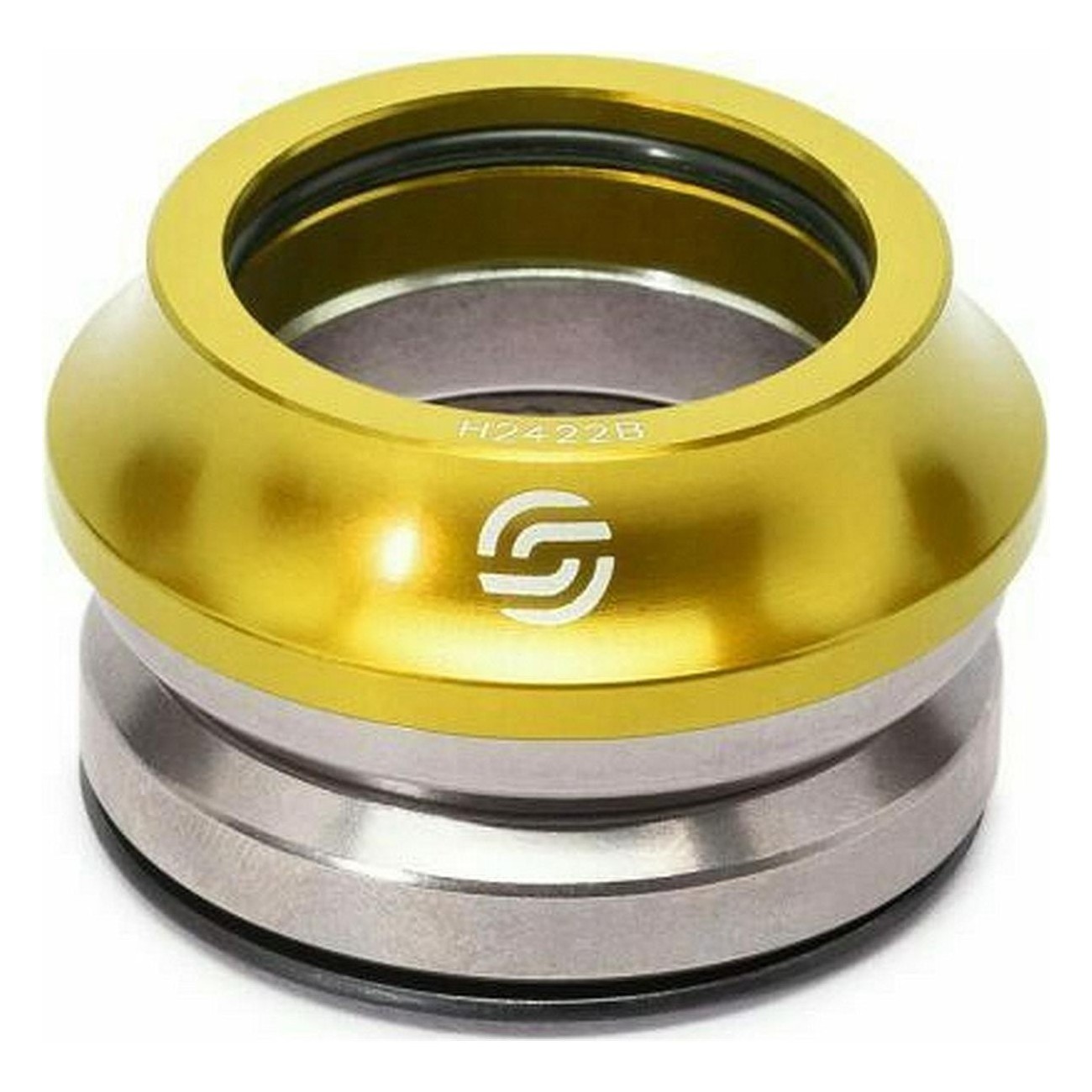 1 1/8' Sealed Gold Internal Headset in 6061-T6 Alloy with FSA Bearings - 1