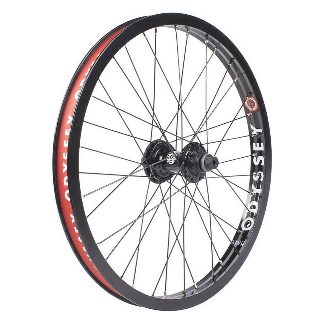 Paire de Roues Arrière Noires AC-HL 36H avec Moyeu Freecoaster Clutch v2 - 1