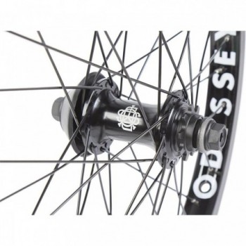 Paire de Roues Arrière Noires AC-HL 36H avec Moyeu Freecoaster Clutch v2 - 2