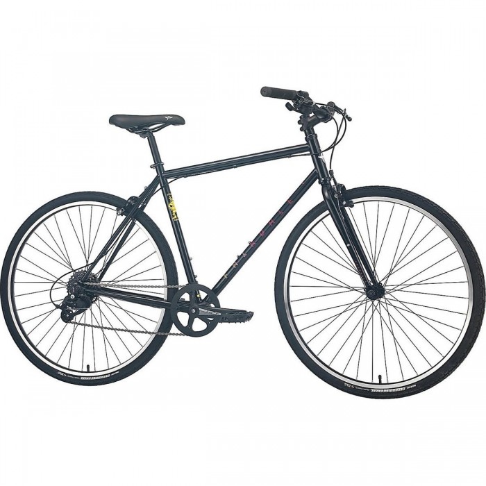 Bicicletta Fairdale Lookfar M Nera - Versatile e Robusta con Telaio in Acciaio 1020 - 1 - City - 0630950929177