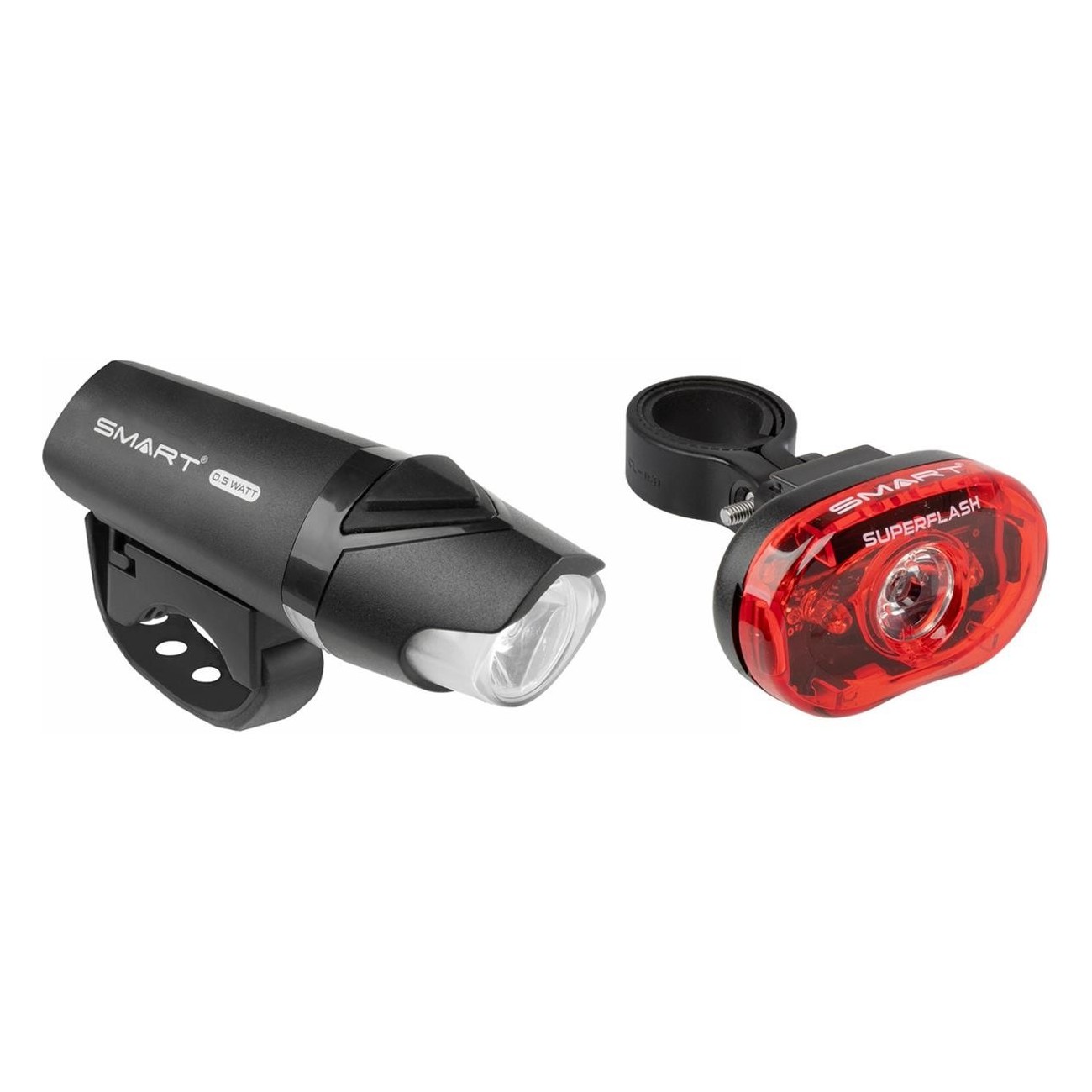 Set von intelligenten LED-Lampen 0,5W mit Batterien und universeller Halterung - 1