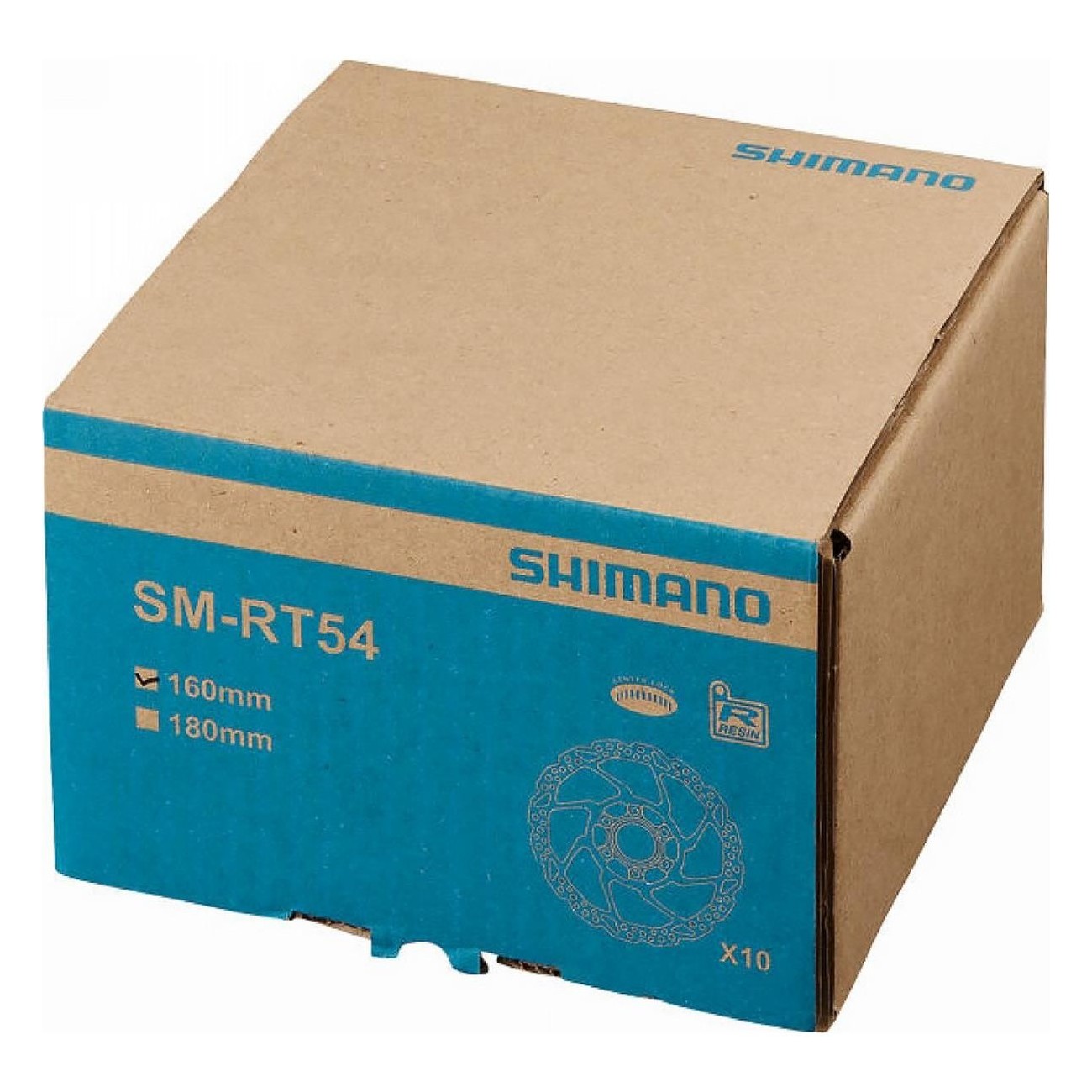 Shimano SM-RT54 160mm Center Lock Brake Disc - Pack of 10 OEM - 2