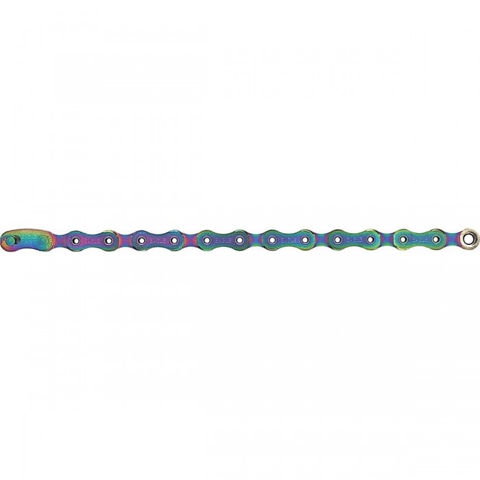 12V PC XX1 Eagle Rainbow MTB Chain - 126 Links, FLOWLINK Technology - 1