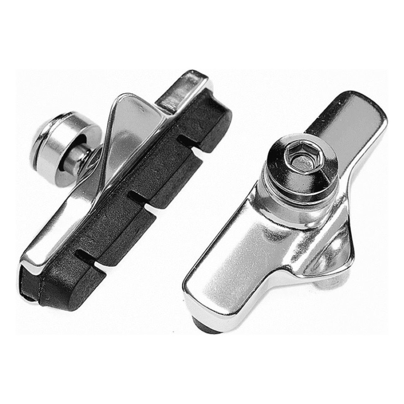 Portapattini de Aluminio 55 mm para Bicicleta de Carretera Tipo Campagnolo - 1