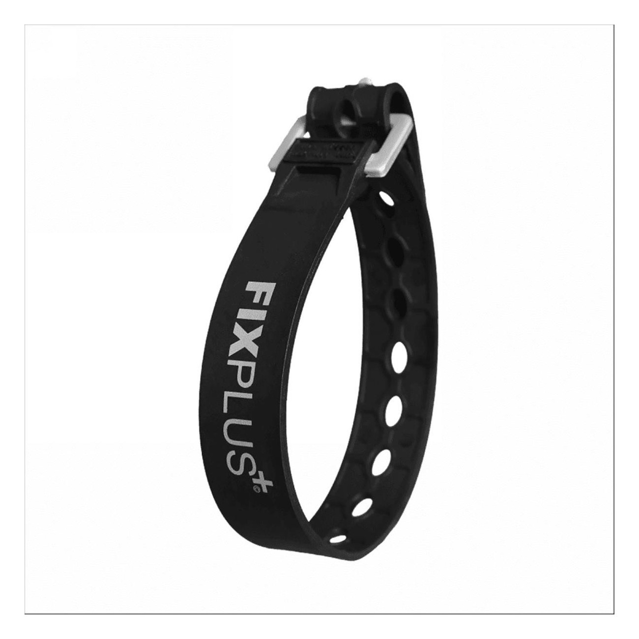 Fixplus 35 cm Black TPU Tie Strap - Holds up to 90 kg for Extreme Conditions - 1