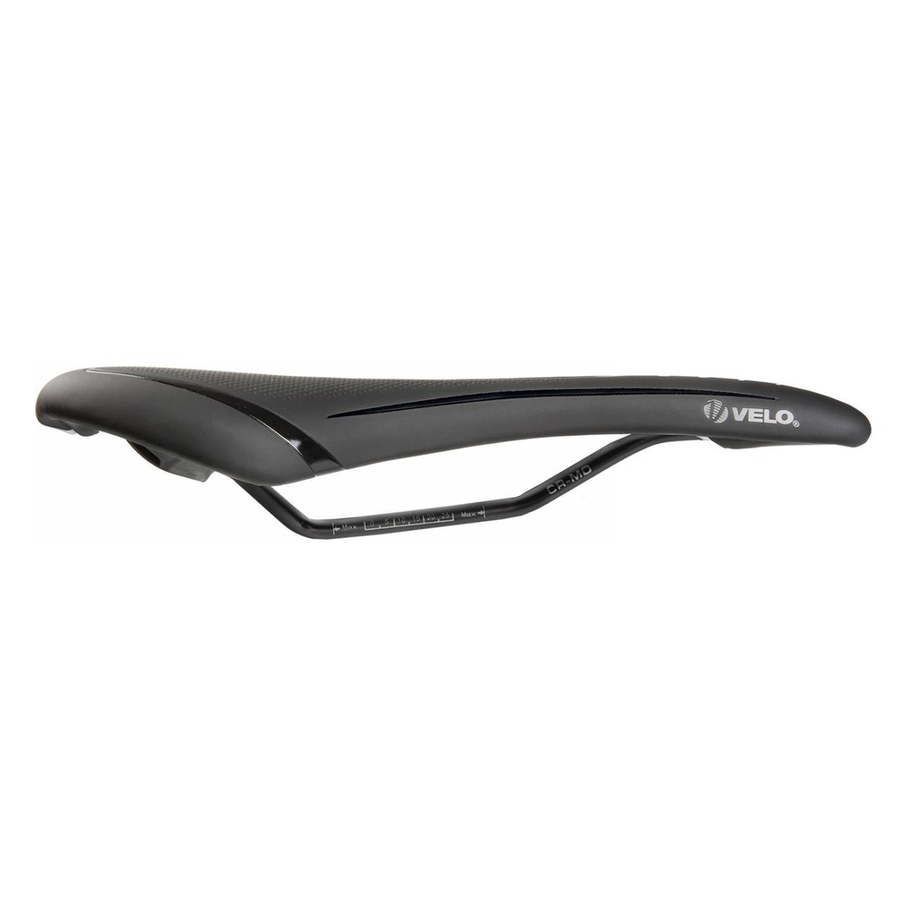 Sella Velo Fit Athlete BC S 286x134 mm Nero/Argento per Strada e MTB con Guscio Rinforzato in Fibra di Vetro - 2 - Selle - 08875