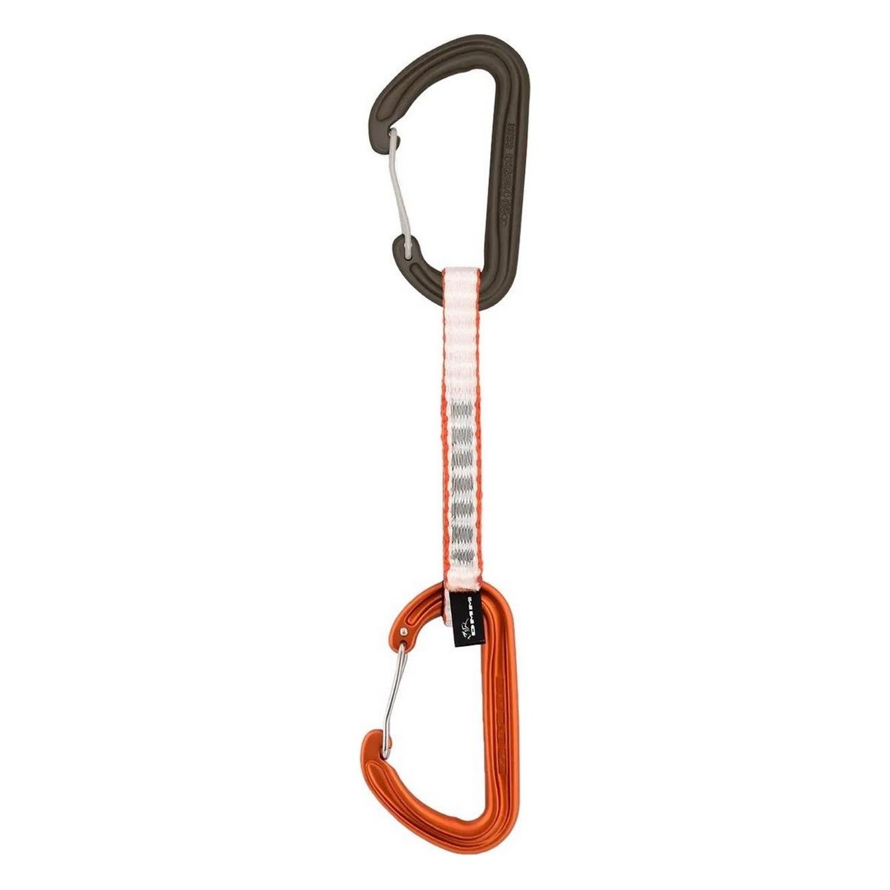 Phantom Quickdraw 12cm - Super Lightweight 65g Carabiner for Trad Climbing - 1