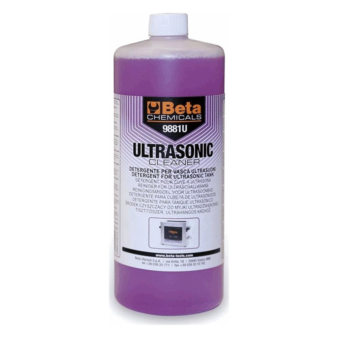 Alkaline Ultrasonic Cleaning Detergent 1L - BETA - 1