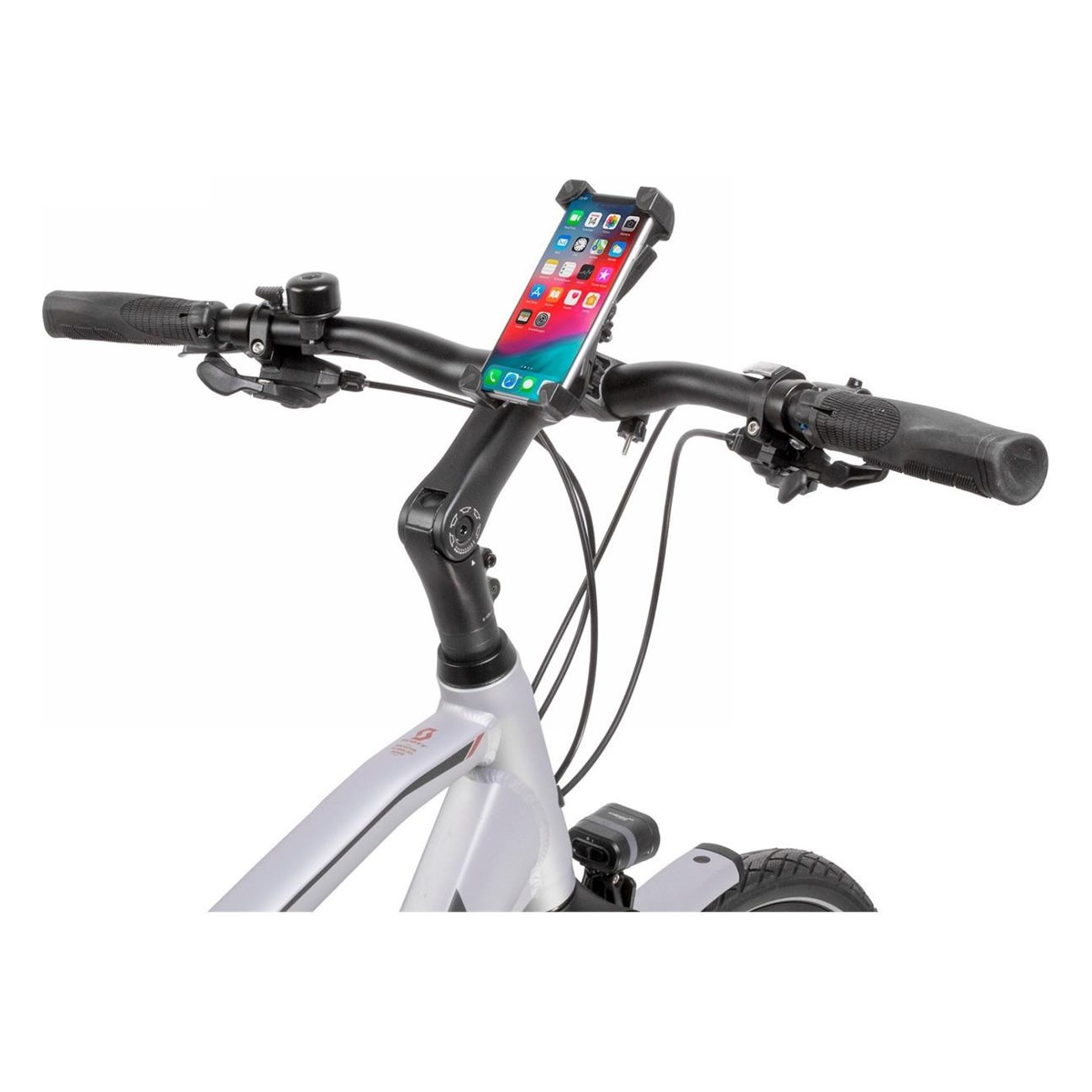 Soporte Universal para Smartphone Eindhoven Grip Edge Negro ABS, Rotación 360° - 3