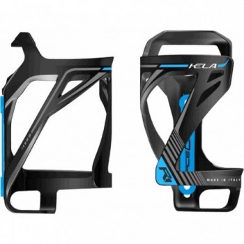 KELA Black/Blue Polycarbonate Bottle Holder with Side Entry 30g - RaceOne - 1