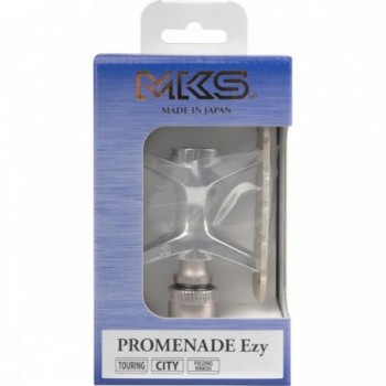 MKS Promenade Ezy Removable Clip Pedal in Aluminum and Titanium, Made in Japan - 4