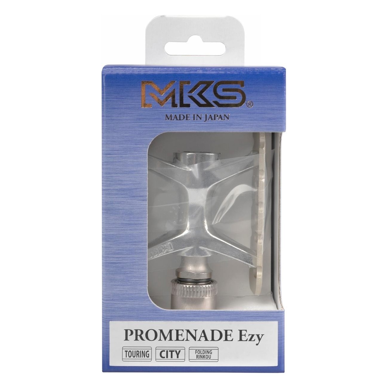 MKS Promenade Ezy Removable Clip Pedal in Aluminum and Titanium, Made in Japan - 4