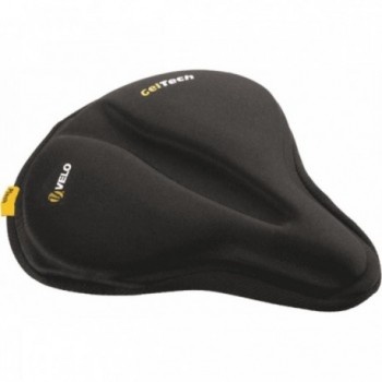 Velo Gel Anatomical Bike Seat Cover for City - Optimal Comfort, Size 229-254x216-241 mm - 1