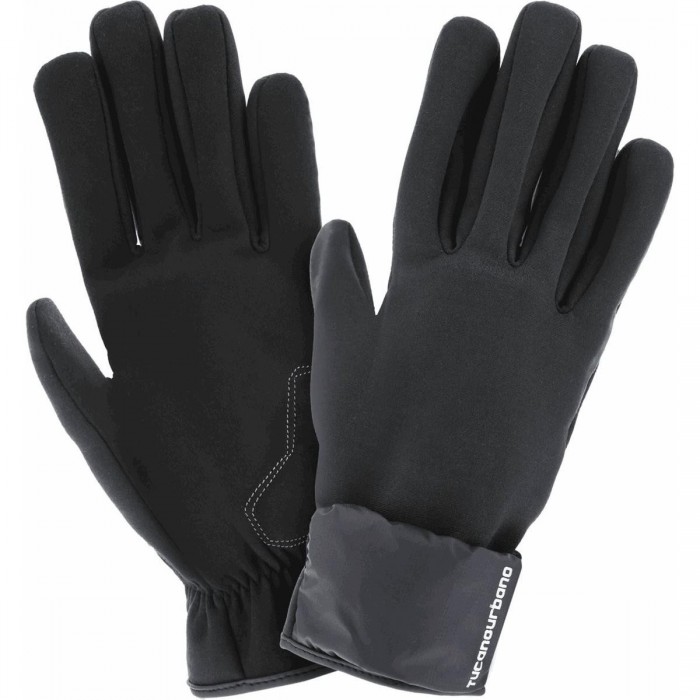 Waterproof Urban Bike Glove Black with Removable Liner - Size M-L - 1