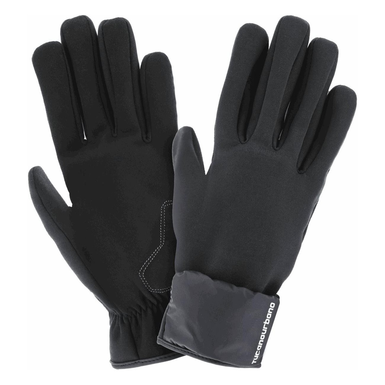 Waterproof Urban Bike Glove Black with Removable Liner - Size M-L - 1