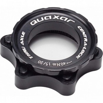 Centerlock Brake Disc Adapter QR 15/20 Black - High Compatibility & Performance - 1