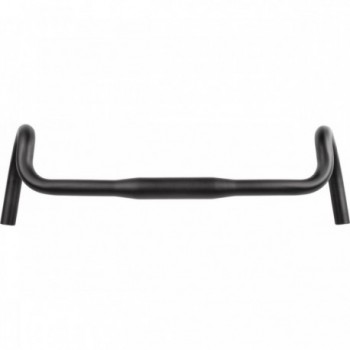 Gravelbike Zoom Handlebar in Matte Black Aluminum 400mm, Clamp 31.8mm - 3