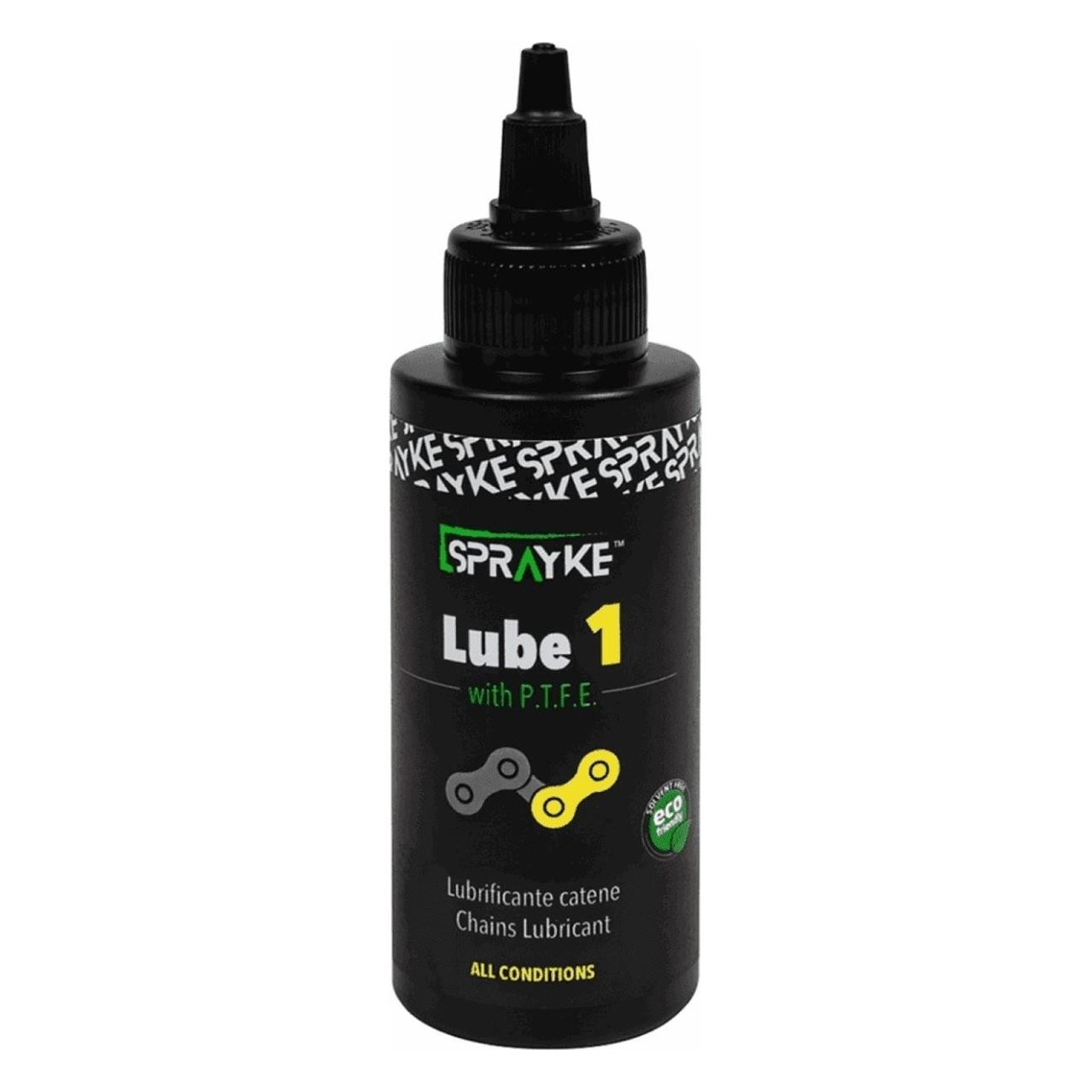 Lubrificante Lube 1 Olio a Goccia 100 ml per Bici - Protettivo e Idrorepellente per Catene e Trasmissioni - 1 - Lubrificanti e o