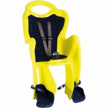 Siège Arrière pour Vélo MR FOX Jaune - Porte-bagages 22kg BELLELLI - 1