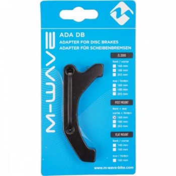 Adaptateur de frein à disque Shimano VR 160mm à IS 203mm Noir - AM - 2