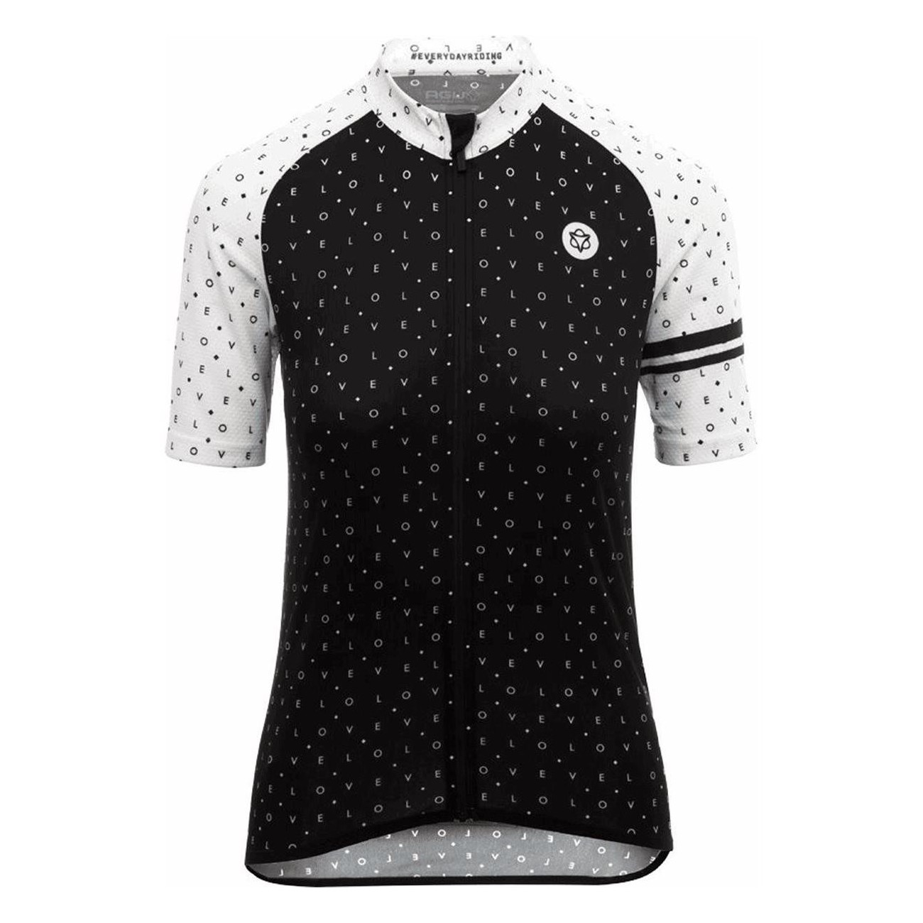 Sportshirt Damen VELOLOVE Kurzarm - Größe M, Design AGU - 1