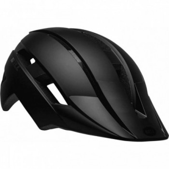 Casco All-Mountain Sidetrack II Nero Opaco per Ragazzi 47-54cm con Frontino Removibile e Sistema di Regolazione - 3 - Caschi - 0