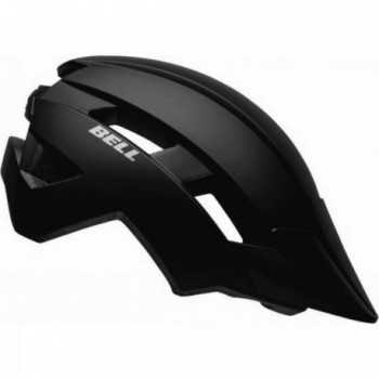 Casco All-Mountain Sidetrack II Nero Opaco per Ragazzi 47-54cm con Frontino Removibile e Sistema di Regolazione - 4 - Caschi - 0