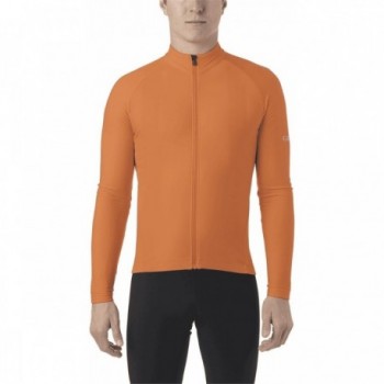 Camiseta Invernal Chrono Thermal LS Naranja Talla S - Tejido Térmico Italiano - 1