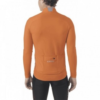 Camiseta Invernal Chrono Thermal LS Naranja Talla S - Tejido Térmico Italiano - 2