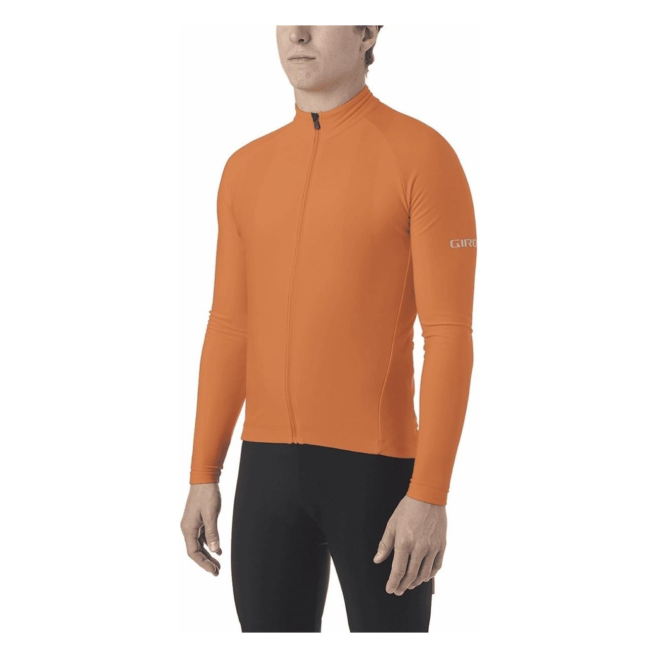 Camiseta Invernal Chrono Thermal LS Naranja Talla S - Tejido Térmico Italiano - 3