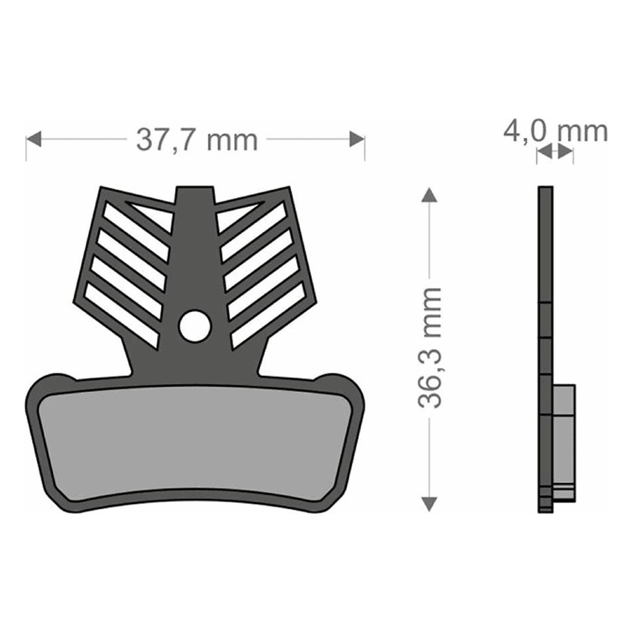 Lightech Bremsbeläge für SRAM Guide, Elixir und XO Trail - 1