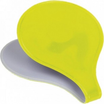 Clip Magnetica Riflettente Universale Giallo Neon M-Wave - 1 - Alta visibilità - 0887539004194