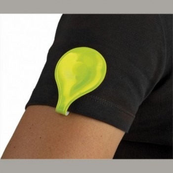 Universal Reflective Magnetic Clip Neon Yellow M-Wave - 4