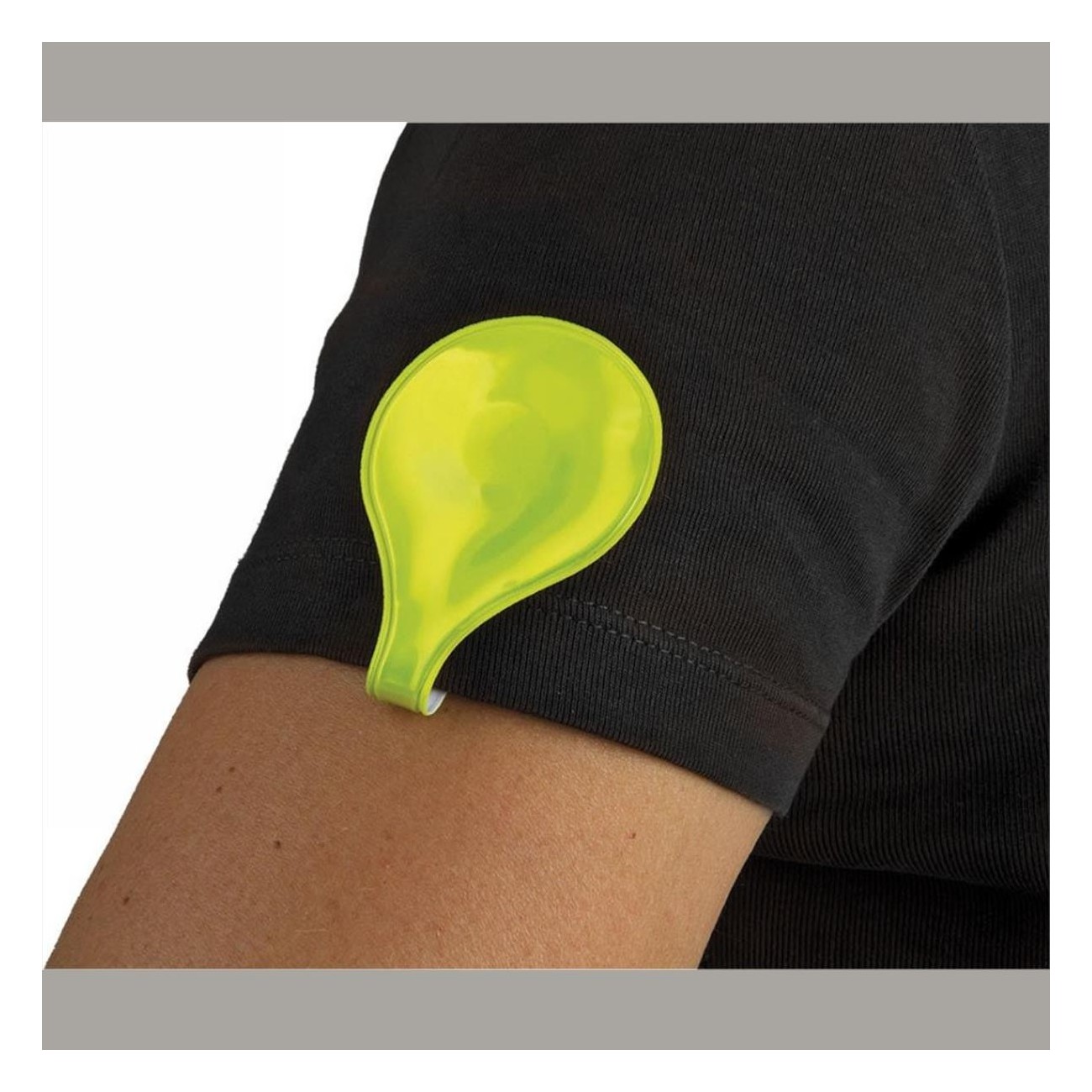 Universal Reflective Magnetic Clip Neon Yellow M-Wave - 4