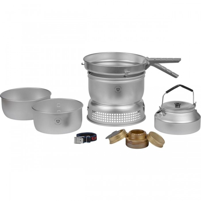 Cocina Trangia 25-2 UL Ultraligera con Quemador de Alcohol para 3-4 Personas - 1