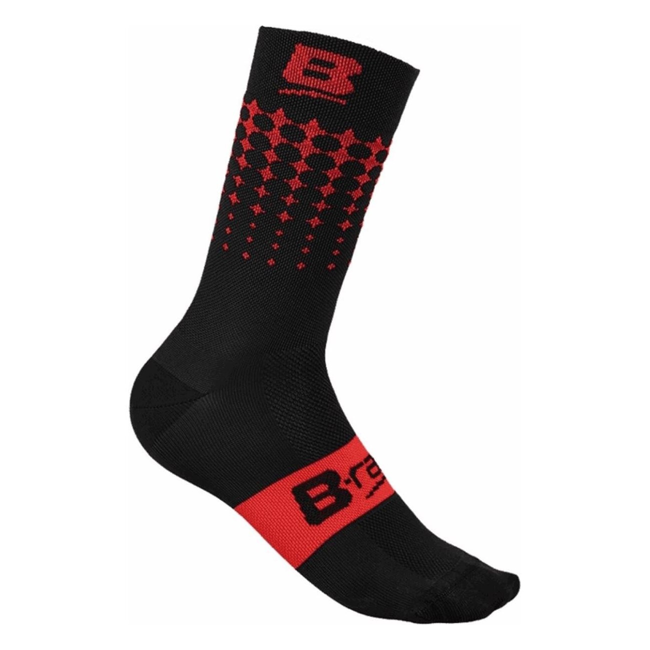 Soft Air Plus Socks Black/Red Size 35-39 - Super Comfortable & High Quality - 1