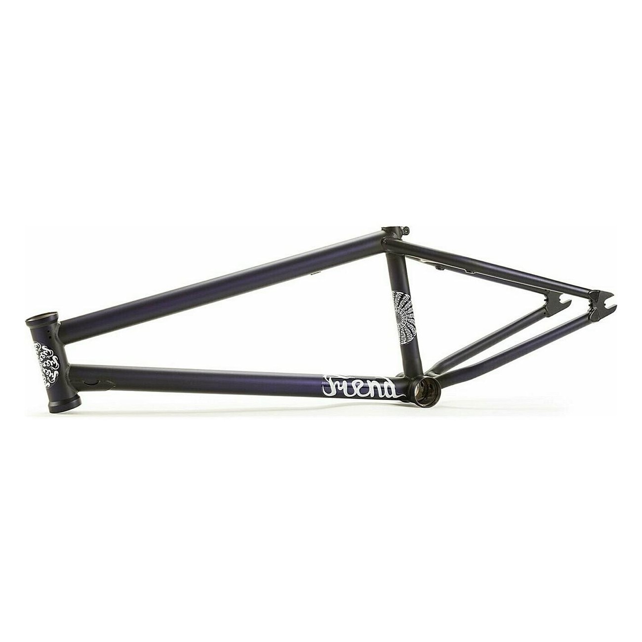 Cuadro Fiend Varanyak 20.75' en Chromoly 4130 Morado con Geometría Avanzada - 1