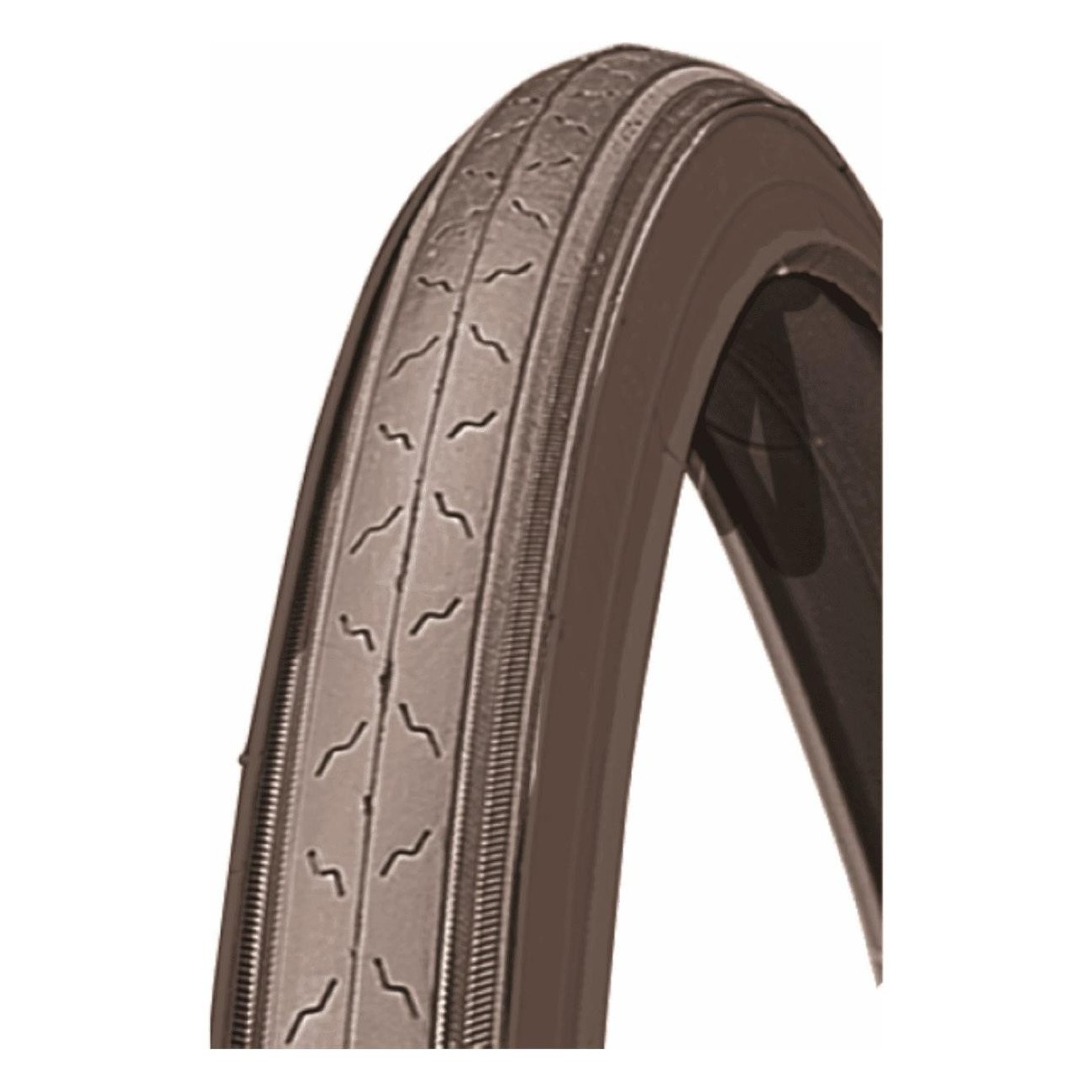 Rigid Tire 700x25 for Urban Use, 22 TPI, Black - 1